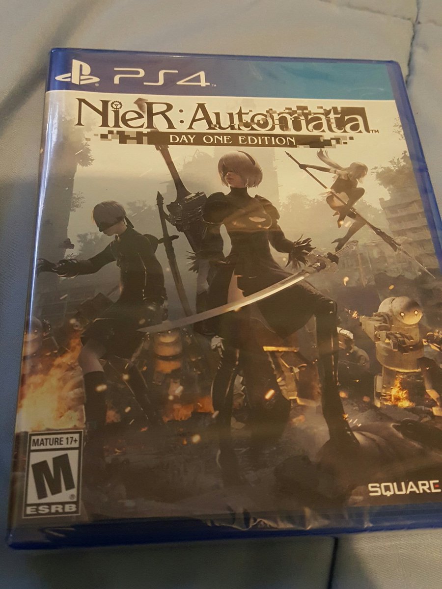 Koromaro's tweet image. Last copy at my local gamestop #nierautomata #2bae