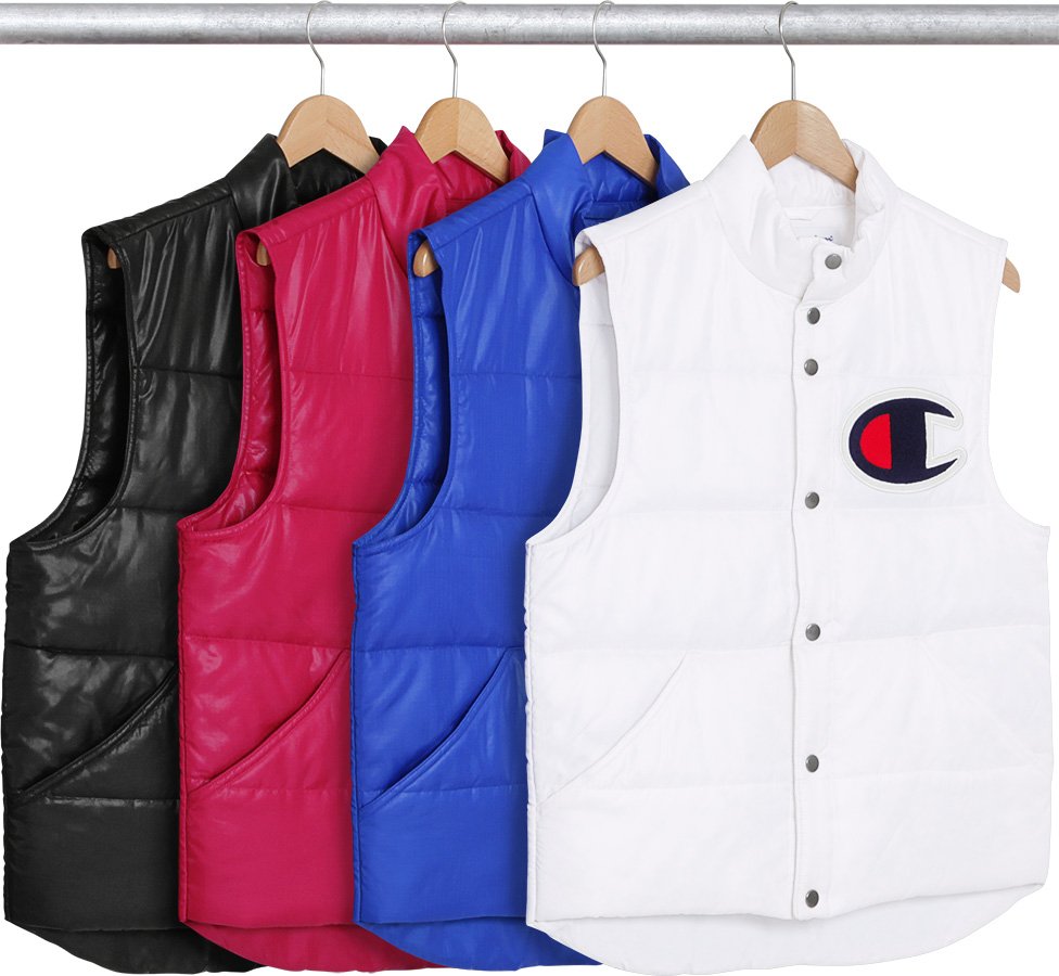supreme x champion vest