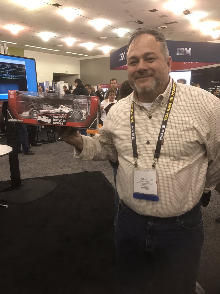 HDSEvents's tweet photo. Congrats to our winner for the @Team_Penske racecar! Stop by our booth tomorrow for the last drawing of the week! #SHAREsjc https://t.co/yS4wFgCFGL