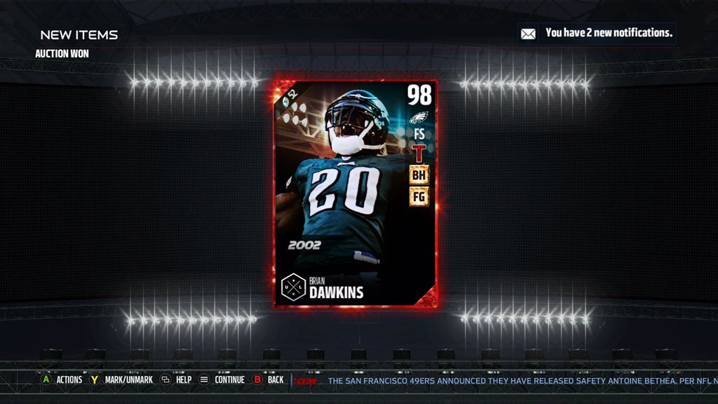 _EverythingMUT's tweet image. 🔥🏈"The Wolverine" Weapon ✖ Giveaway Rt/Follow @_EverythingMUT for a Chance to Win the Hardest Hitting Safety in the Game! Ends this Sunday🏈✖