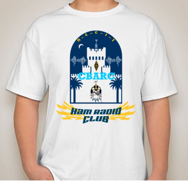 CitadelBARC's tweet photo. it's #merchmadness time... CBARC T-Shirts ! 😵😵😵 DM me with your size if you want one! $15 #HamRadio #GOHAM https://t.co/UOUrYUdIBZ