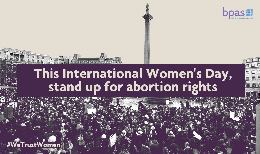 BPAS1968's tweet photo. On 13 March, MPs will vote on a bill to decriminalise abortion. This #IWD2017 tell your MP to support:
https://t.co/zqzXhZLWdW
#WeTrustWomen https://t.co/CKlk4dusJc