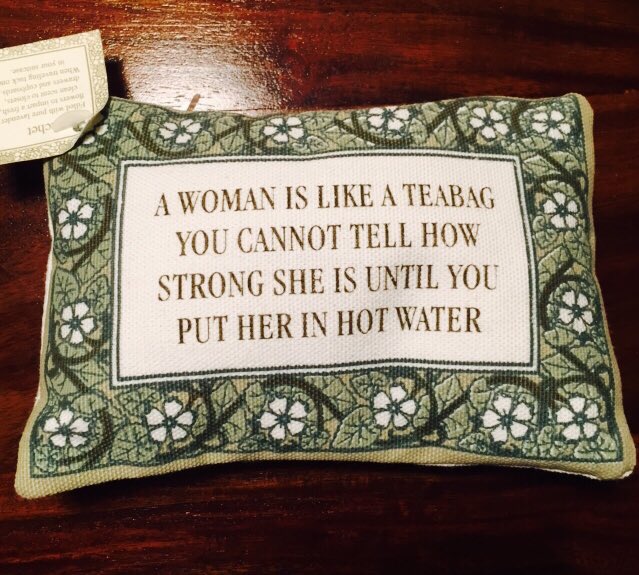 Emmabarnett's tweet photo. Happy #InternationalWomensDay folks. My favourite (&amp; only) pin cushion. We all need some Eleanor Roosevelt wit &amp; grit in our lives #IWD2017 https://t.co/eeDTEPZx0J