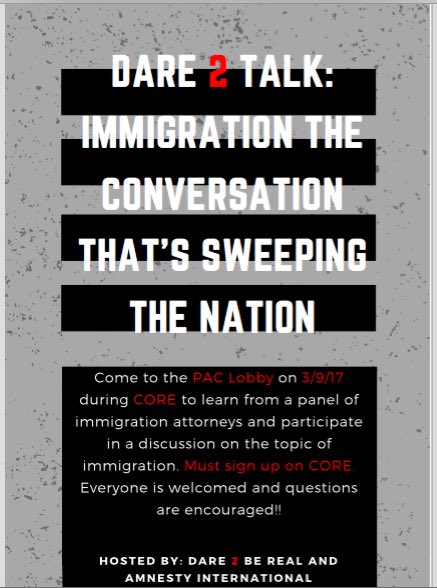 D2BR_EPHS's tweet photo. Dare 2 (CORE) Talk, EPHS! Learn about the controversial topic and how you can advocate for the spread of knowledge! https://t.co/g2iDqrqMVa