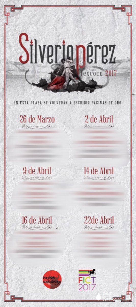 Mañana se descubre la incógnita.
EN ESTA PLAZA SE VOLVERÁN A ESCRIBIR PÁGINAS DE ORO #TexcocoRevive