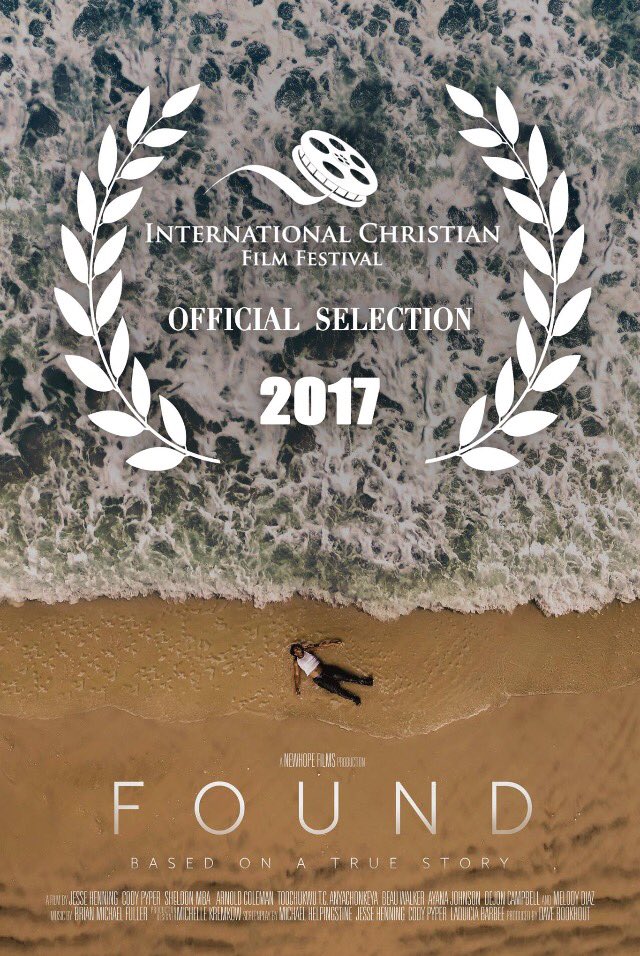 RaymoneMaye's tweet photo. Exciting News! Found is an Official Selection for the International Christian Film Festival! #foundfilm #findinghope #newhopemovement https://t.co/jUQfi5Sla8
