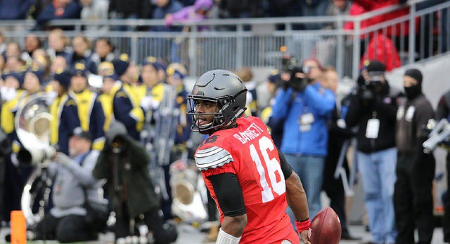 11W's tweet image. J.T. Barrett: The first three-time captain in Ohio State football history. 11w.rs/2lT40Be