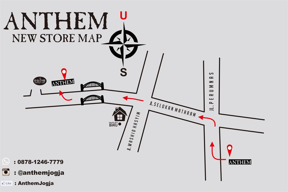 Yang Ingin Mampir Ke Store Kita Buka Dari Jam 10 Pagi Sampai 10 Malam.
Jl. Selokan Mataram , no 450, Cepit Baru, Jogja
(Barat OB 400m)