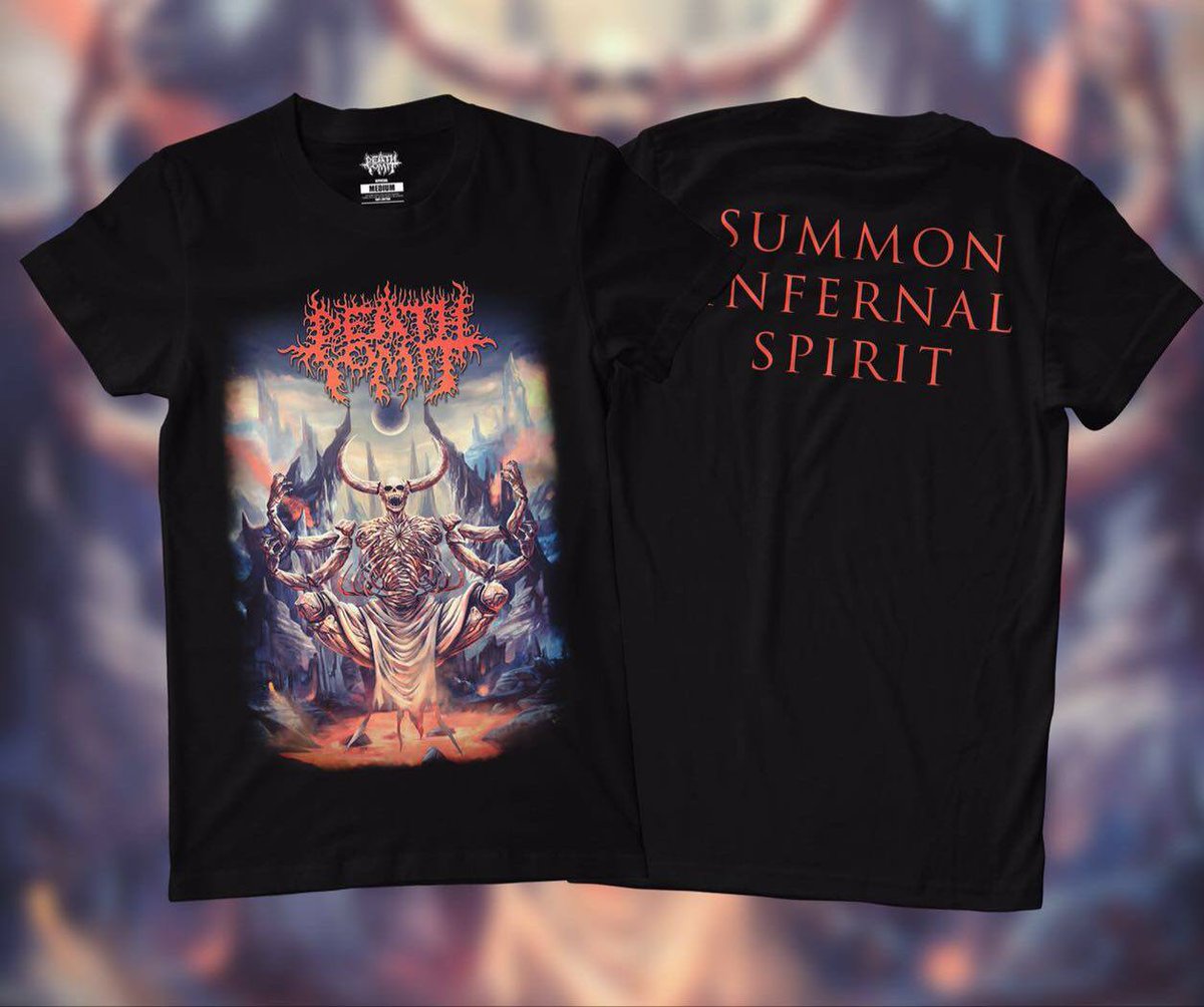New Merch!
TS <a href="/DeathVomitBand/">Death Vomit</a> - Summon Infernal Spirit
Size L / XL Tag Official
Rp 140.000
Order :
SMS / WA : 0878 1246 7779
#AnthemJogja