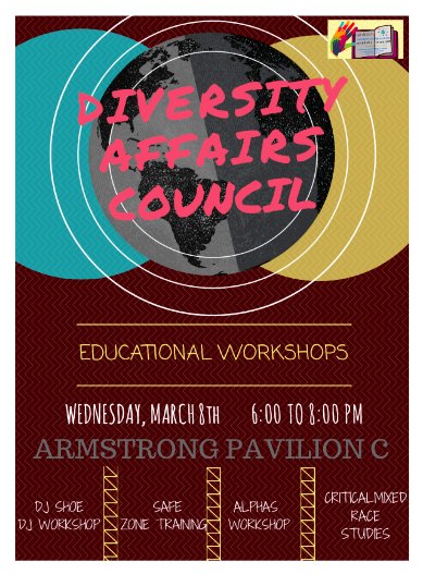 the_scott_squad's tweet photo. Hey Scott Squad!  Check out RHA's Sleep Awareness program and the Diversity Affairs Council's educational workshops!  Both are tomorrow! https://t.co/ldWLxugeDu
