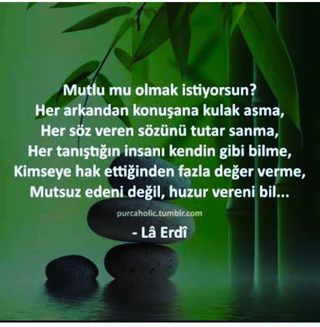 Huzurlu günler ❤