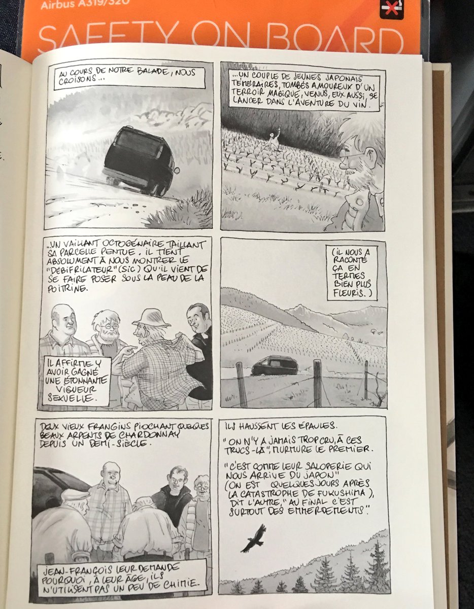 En route pour 2 jours de tournage à  Lafite et déjà dans les vignes grâce aux Ignorants d'E.Davodeau <a href="/cosavostra/">CosaVostra</a>