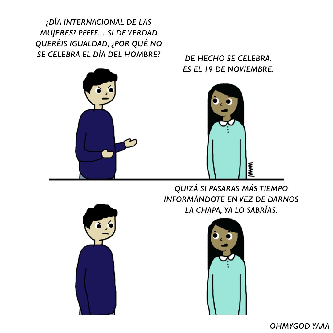 BuzzFeedLola's tweet photo. Por si os toca hacer womansplaining https://t.co/LOL0u9exOL