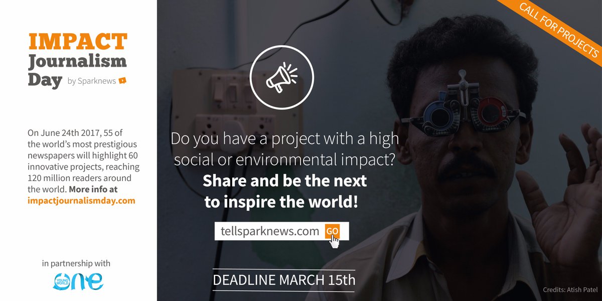 Sparknews's tweet photo. @Impact_Story did you think about #ImpactJournalism Day?Go to https://t.co/bAu6Nrgq69 &amp; help us spread the word about the projects you value https://t.co/1nFSoZ8axE