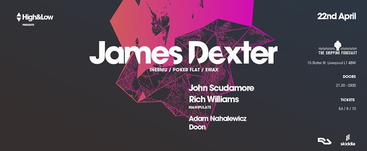 birsevdalideniz's tweet photo. High and Low bring @jamesdexterdj to the intimate surroundings of The Shippin Forecast, Tickets moving fast! - https://t.co/2VqtQEsNyX https://t.co/oQ3kZd8IjL