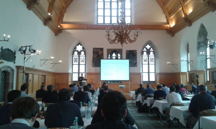 heinz_hjo's tweet image. Torsten @emtasGermany speaking about #CANopenFD and XML device description at #iCC17