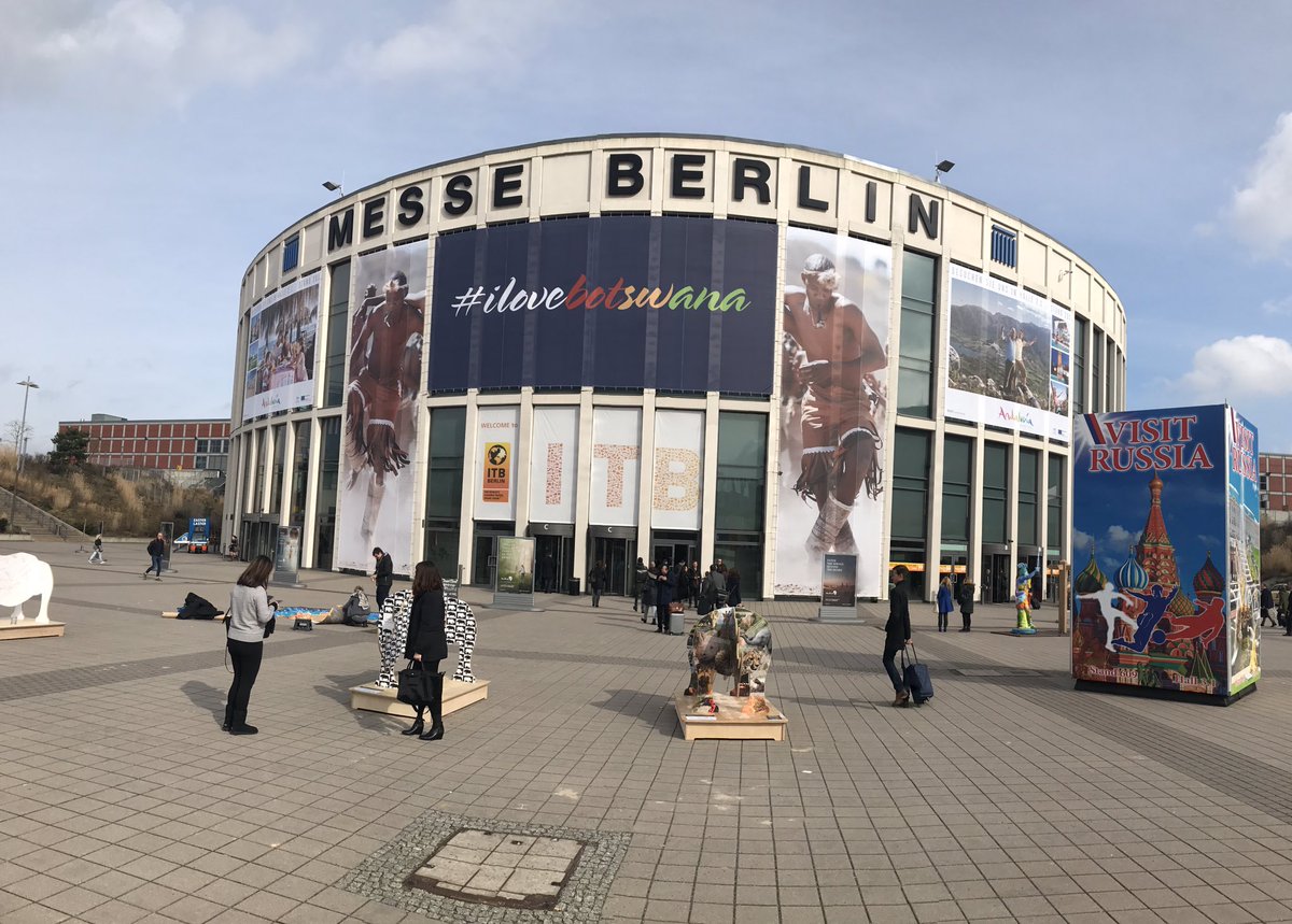 ITB is a zoo!  Strong travel tech influence as one would expect.