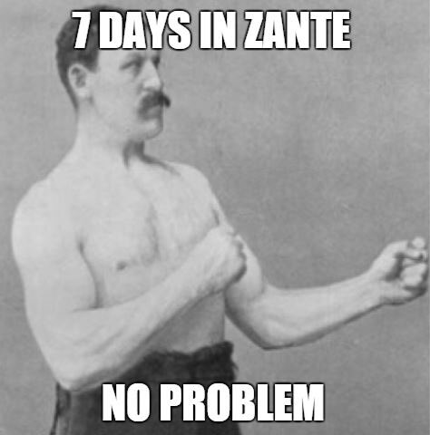 72 Days till #Zante2017 #FuckYeah