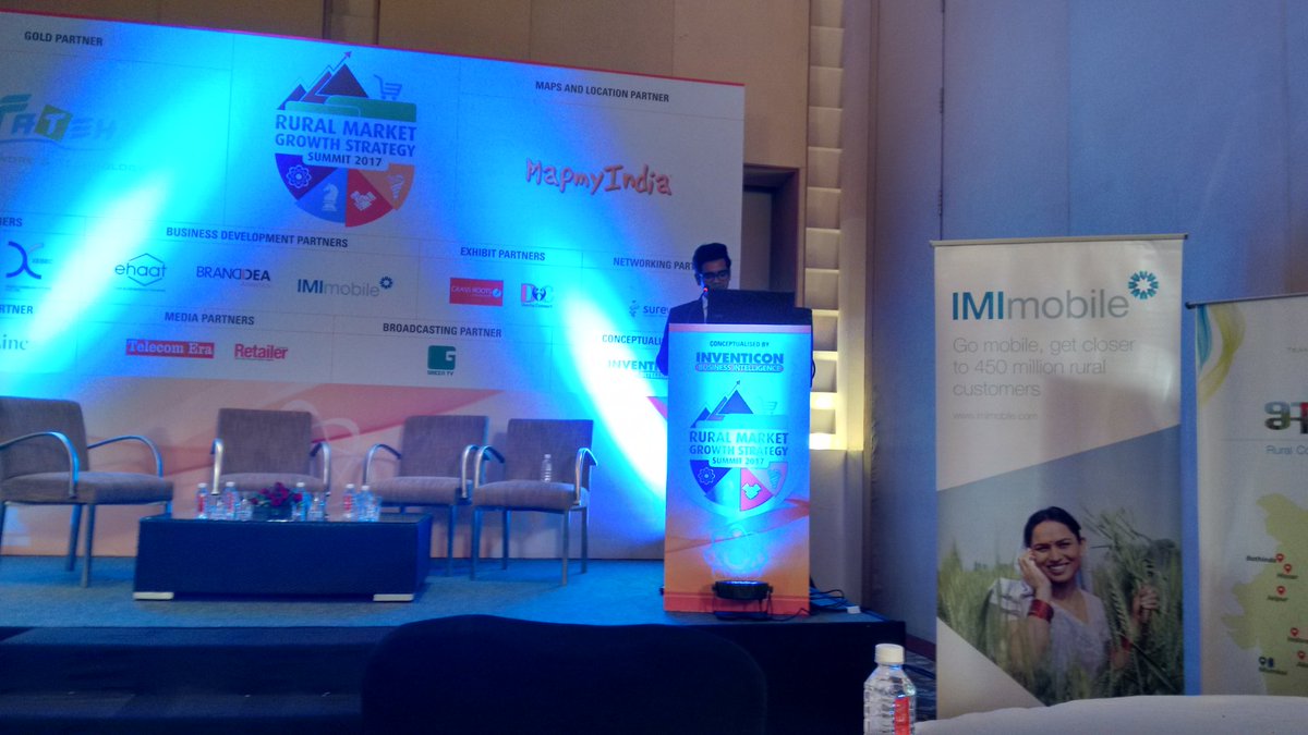 Nupuj's tweet photo. Conventional promotions + mobile technology + regular engagement = successful rural marketing @imimobile #inventicon #ruralmarketing #mobile https://t.co/Upf9AkHmkM