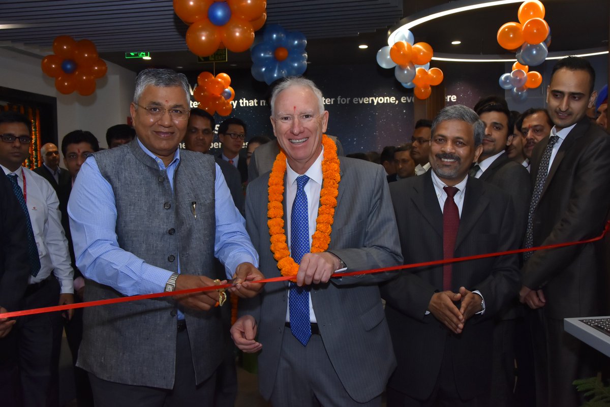 In support of Digital India it's an honour to open our new CoE with Union Minister of State MOEIT &amp; MOLJ Shri P.P. Chaudhary @ppchaudharyMoS