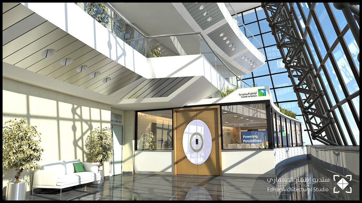 ARAMCO Interior Design for Multi-Purpose Hall