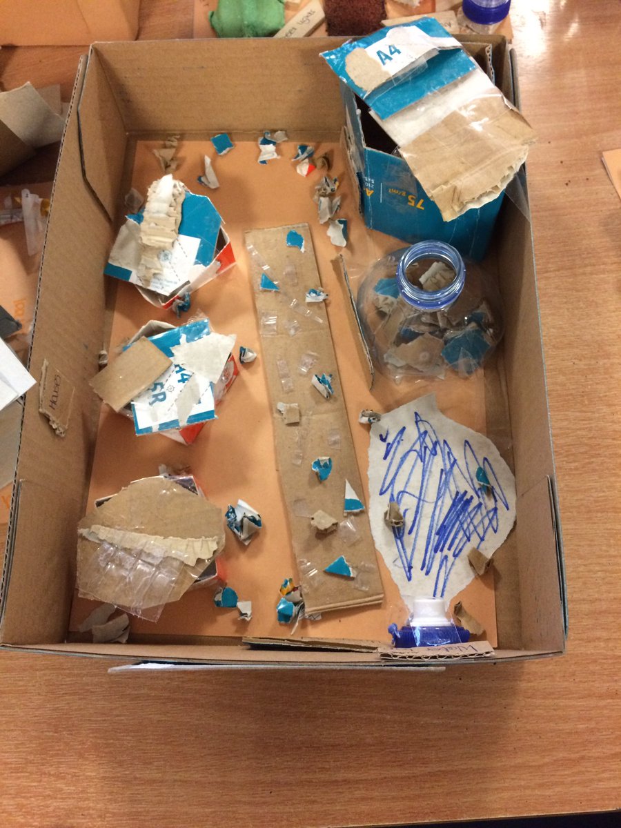 BrigshawGeog's tweet photo. Year 8 did some quick shanty town models and showed their understanding in half an hour! #slums #geographyrocks #models https://t.co/fXPGmdmg6b