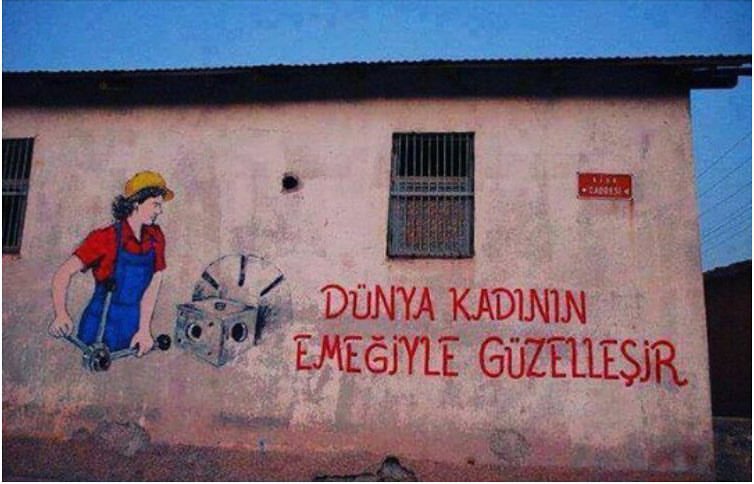 cemalokanyuksel's tweet photo. "Dünya kadının emeğiyle güzelleşir." 8 Mart Dünya Emekçi Kadınlar Günü'nü kutlarım. https://t.co/dBZyHkurCc
