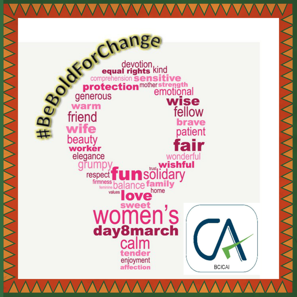 BahrainICAI's tweet photo. ✨Best Wishes from BCICAI ✨
#BCICAI 
#BeBoldForChange https://t.co/aaivXJP2Iy