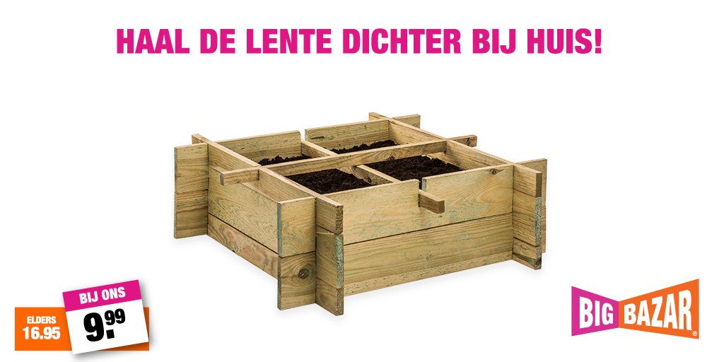 Like als je je eigen groenten wilt gaan kweken!