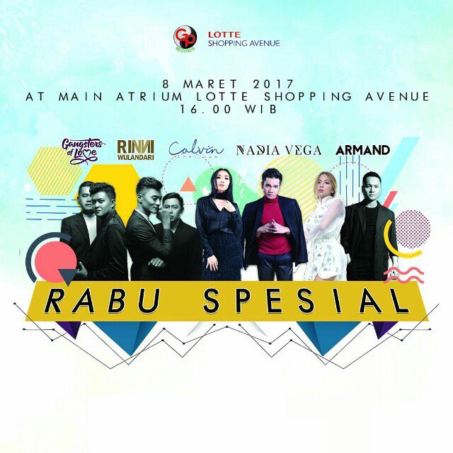 AprilianCalvin_'s tweet photo. Hari ini sahabat semua😀 jangan lupa yaa di lotte shopping avenue kuningan jakarta pusat sampai ketemu yaaa😘 https://t.co/vi0L5Msi7U