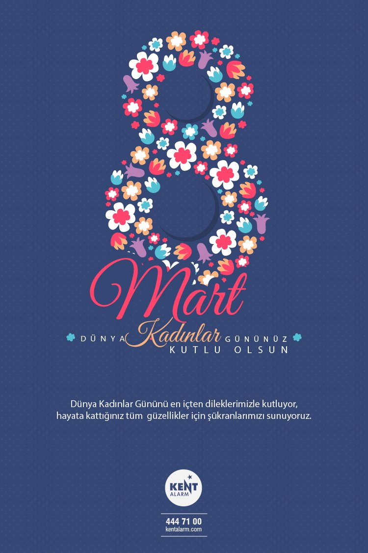 8 Mart Dünya Kadınlar Günü kutlu, tüm kadınlar için hayat daha güzel olsun.