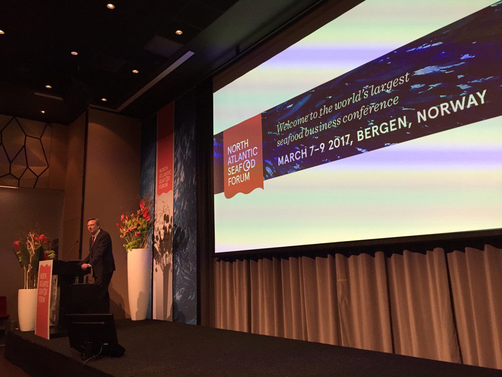 EF_intrafish's tweet image. Guus Pastoor is kicking off #NASF2017 in Bergen, Norway @IntraFish is blogging live from the event!