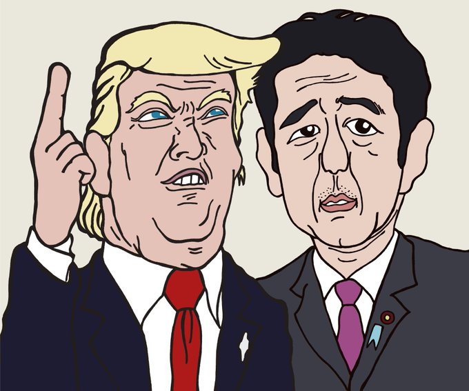 安倍晋三のtwitterイラスト検索結果 古い順