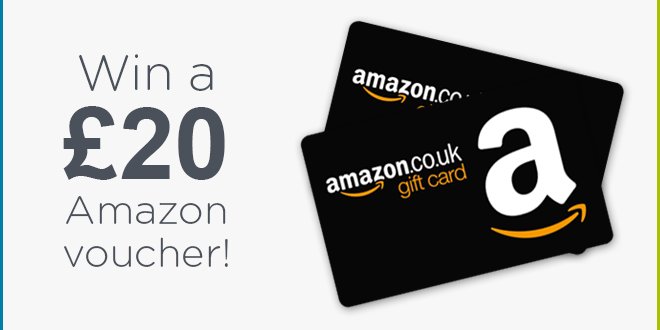RT &amp; F us for your chance to win a £20 Amazon voucher. Competition ends 23:00 8/3. #winitwednesday