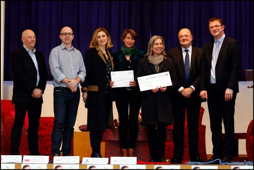 concours Femmes Entrepreneures - 1er prix Émergence Maké Maké: création de mobilier pour enfants. Prix remis par <a href="/EDFFlamanville/">EDF Flamanville</a>