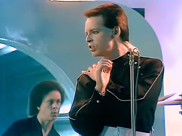    Happy Birthday to the wonderfully talented Gary Numan born on this day 1958 pictured here with Ced Sharpley   