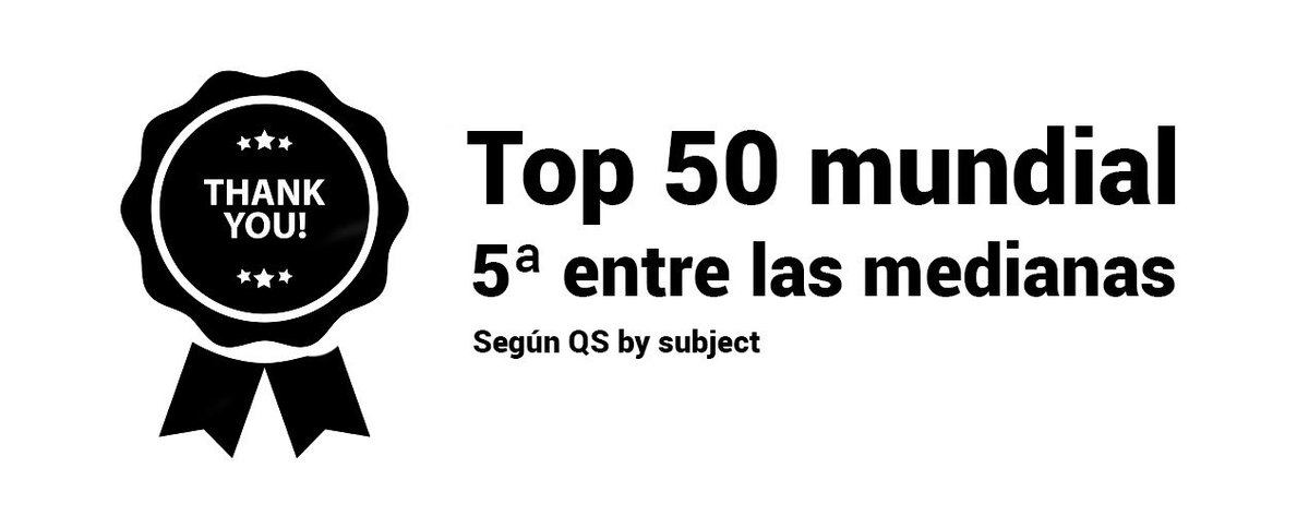 .<a href="/fcomunav/">fcomunav</a>, Top 50 mundial en #Comunicación, según QS World University Ranking #QSWUR bit.ly/fcomunavtop50m… ¡Gracias alumnos y alumni!