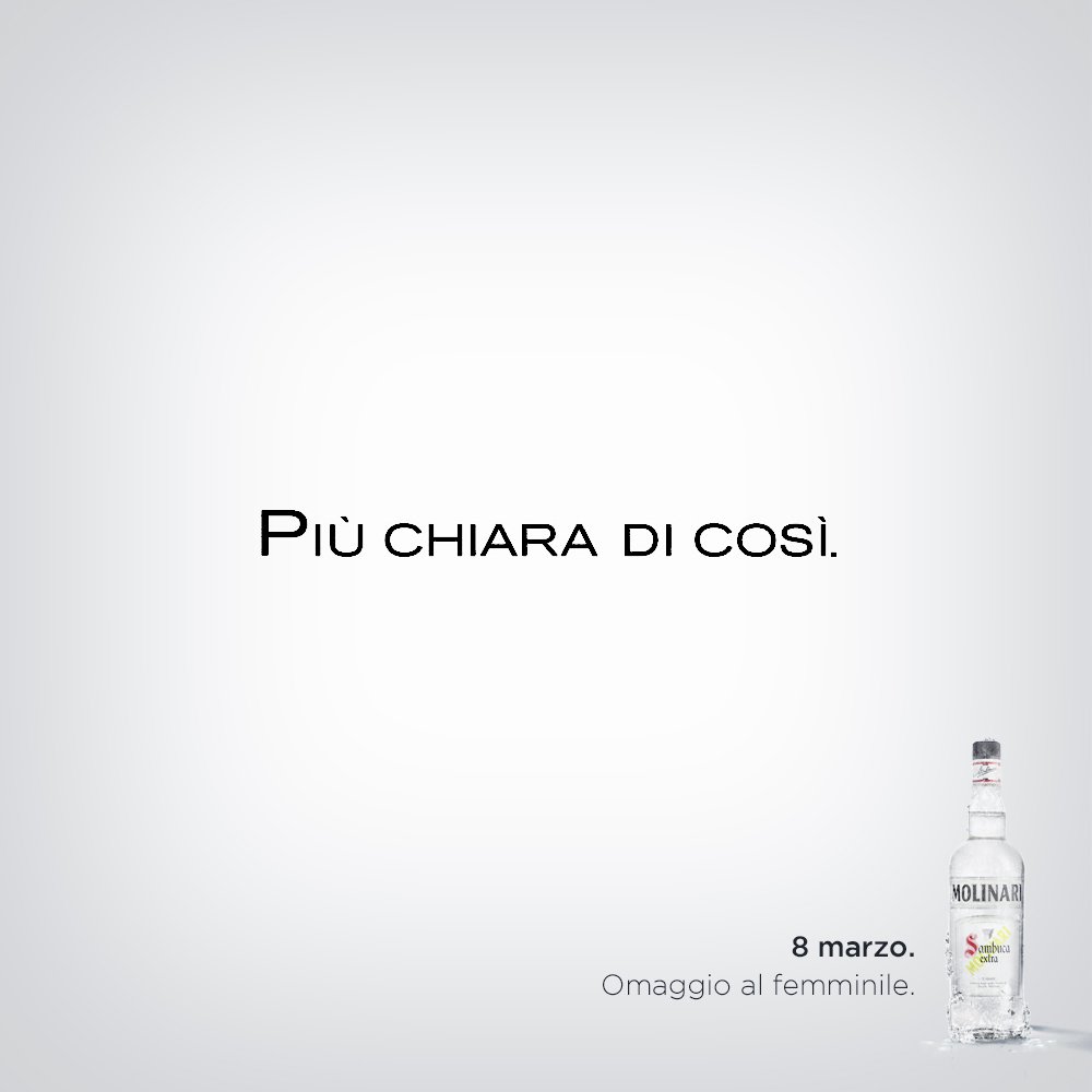 Delicate ma decise, proprio come Molinari. #piuchiarodicosi #festadelladonna