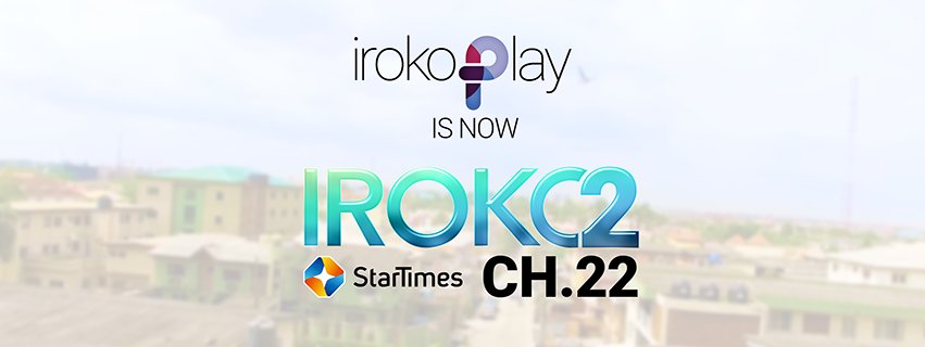 irokotwo's tweet photo. New beginnings 😊👍👊🙌..irokoPlay is now iROKO2. 😎stay tuned for more great movies on Startimes ch. 22 #iroko2 #Channel22onStarTimes #nollywood https://t.co/D3KUW4MXlB