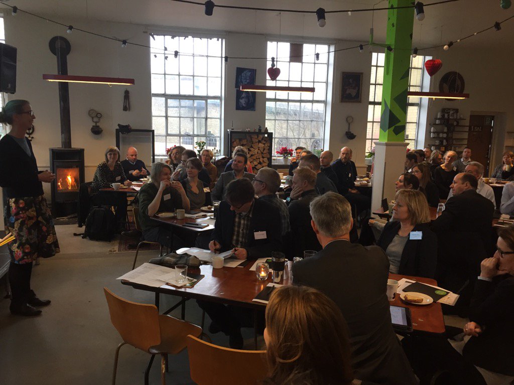 Forrygende fremmøde til første seminar i #regn&amp;byer <a href="/Realdaniadk/">Realdania</a>