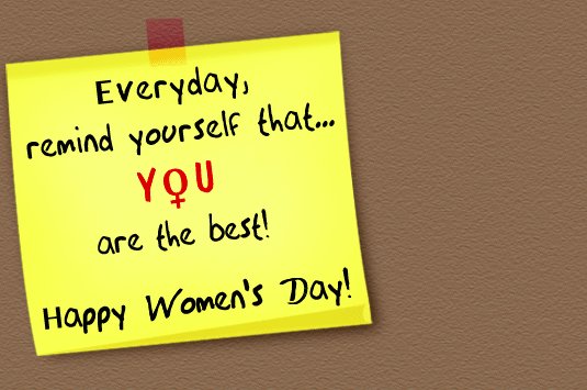 We hebben nog veel te doen voor de positieverbetering van vrouwen. Maar vier vandaag #womensday om morgen met nog meer kracht door te gaan!