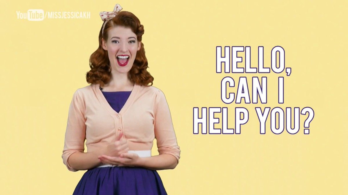 JessicaOOTC's tweet photo. Today's #SignLanguageTutorial- talking to a #deafcustomer in sign language! https://t.co/VDQK38IJKX https://t.co/wkJMkzjDNm