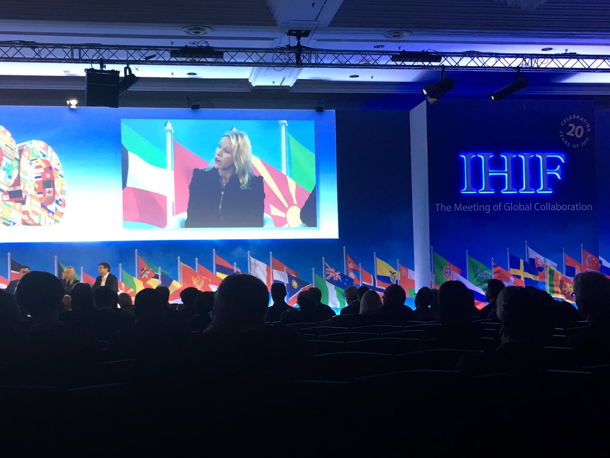 VivienIvanyi's tweet photo. Day 3 #IHIF2017 on customer data and analytics in hospitality with @TerriScriven from Google https://t.co/EJedZR6vLa