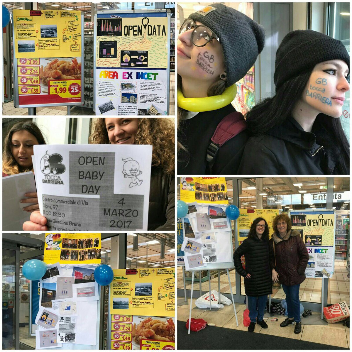 GB_4bl's tweet photo. Ecco un piccolo collage che riporta la nostra impresa del @OpenDataDay 💪🏻😎🔝 #odd17 #oddit17 #SAA2017 #ASOC1617 @ascuoladioc https://t.co/Lgve0DxQYr