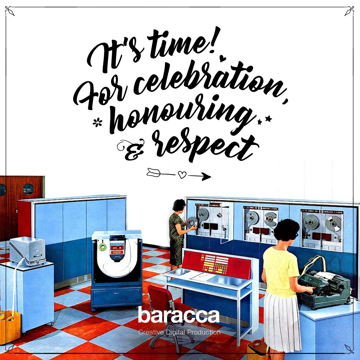 Thebaracca's tweet photo. It's time! For celebration, honouring &amp; respect. #IWD2017 #BeBoldForChange https://t.co/nkYEVRG5ID