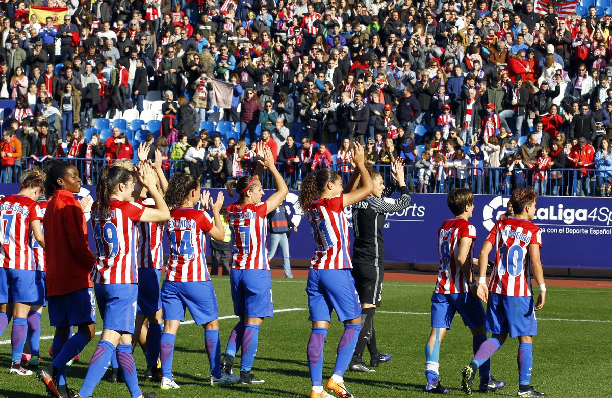 Atleti's tweet photo. ¡Feliz #DíaInternacionalDeLaMujer para todas las atléticas y en especial para nuestro @AtletiFemenino!
#AúpaAtleti https://t.co/Mn99ffm9lQ