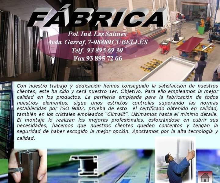 Somos Fabricantes de todo tipo de Cerramientos de Aluminio,con amplia experiencia en el sector.Cuéntenos su proyecto.euroviper.es