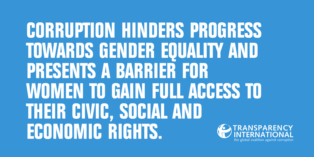 Transparency International tweet media