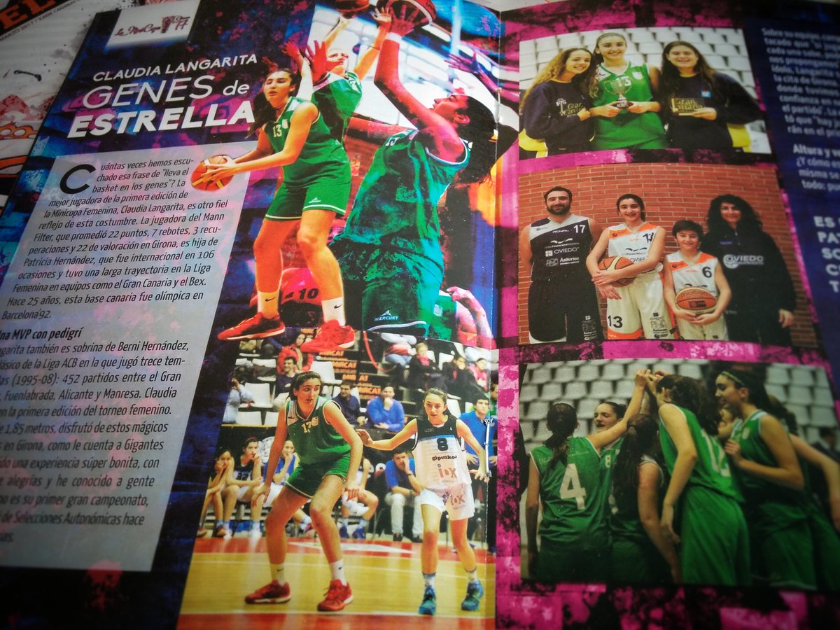 balonZesto's tweet photo. Este mes en @GIGANTESJunior Claudia Langarita #MVP #MiniCopaLF con @STCBaloncesto #Zaragoza #basketfem #cantera https://t.co/SOb5H7atoc