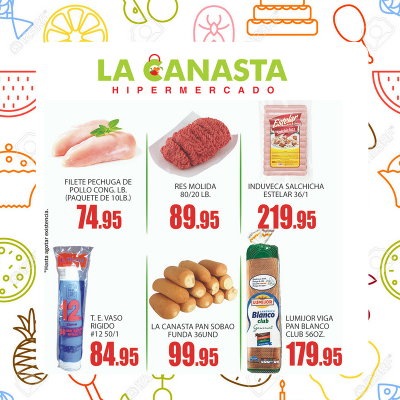 canastahiper's tweet photo. Recuerda estos precios no son oferta son nuestros precios de todos los días. Estamos abiertos hasta las 9 de la noche. #PreciosBajos https://t.co/FRVF83cOcz